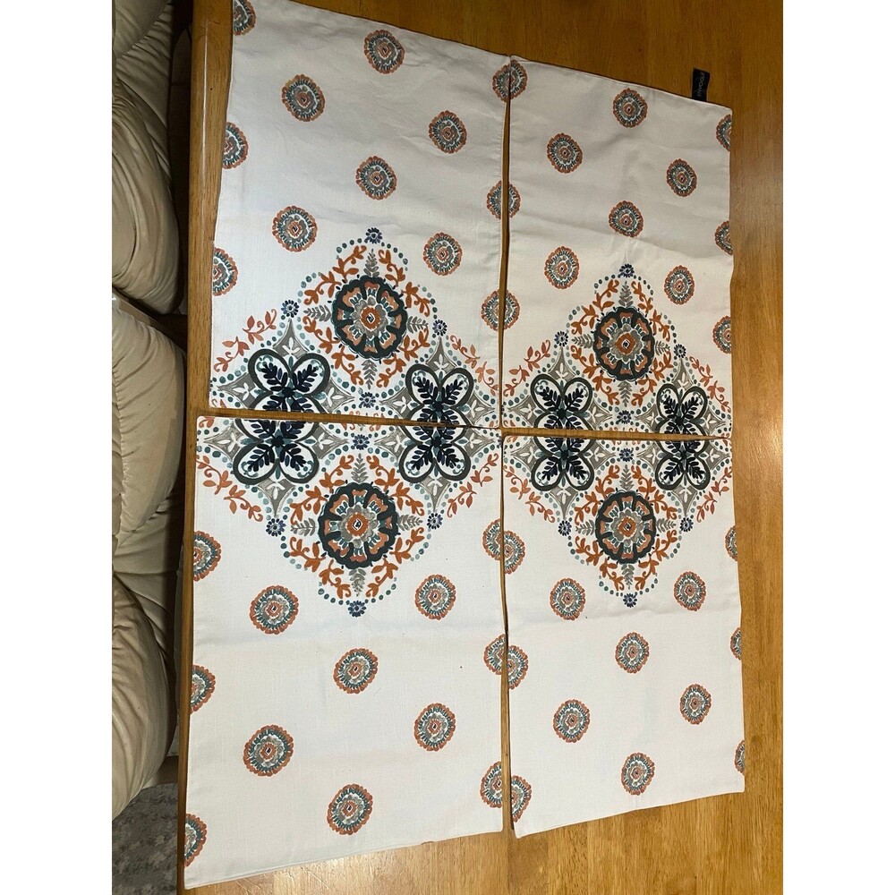 Set of four very nice cotton placemats. Like new.